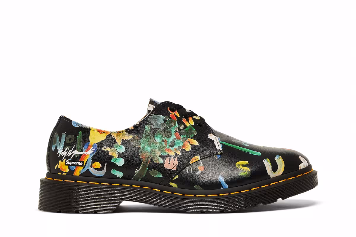 Supreme x Yohji Yamamoto x Dr. Martens 1461 9000, view 2
