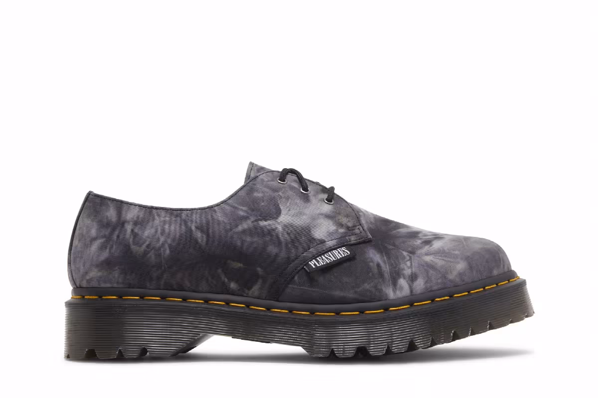 Pleasures x Dr. Martens 1461 Bex Tie Dye - Black, view 2