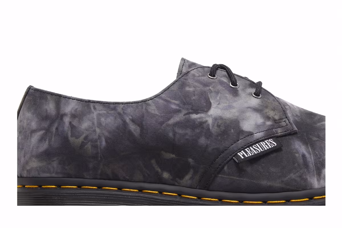 Pleasures x Dr. Martens 1461 Bex Tie Dye - Black, view 3