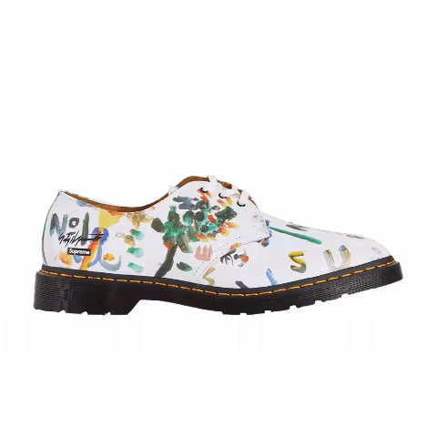 Supreme x Yohji Yamamoto x Dr. Martens 1461 'Brushstroke - White'