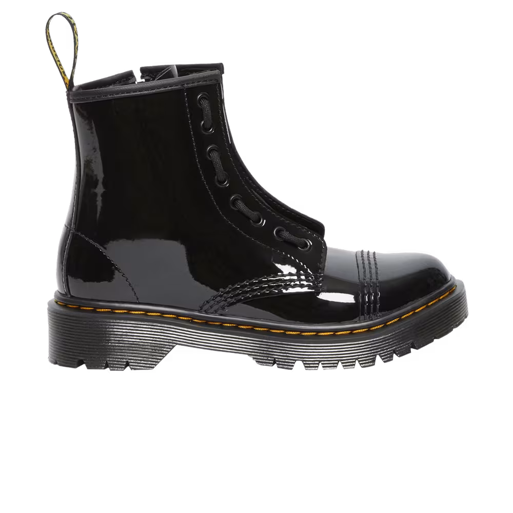 Dr. Martens Sinclair Bex Patent Leather Boot Junior Black