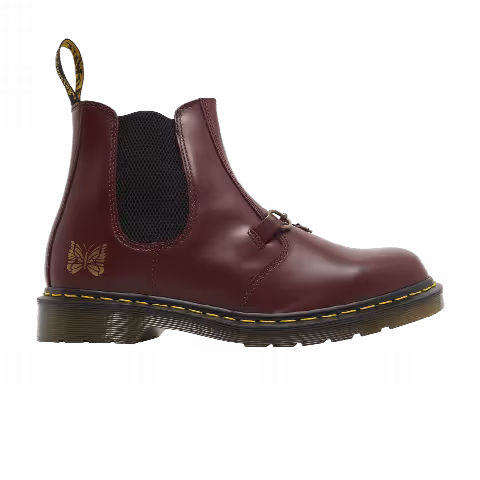 Needles x Dr. Martens 2976 Snaffle Chelsea 'Cherry Red'