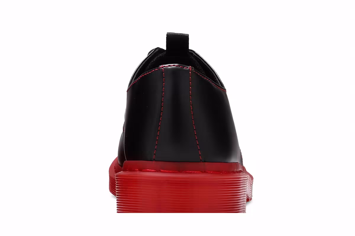CLOT x Dr. Martens 1461 Black Red, view 8