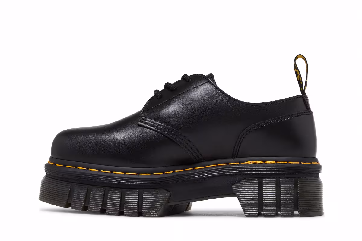 Dr. Martens Women's Audrick Platform Black, view 4