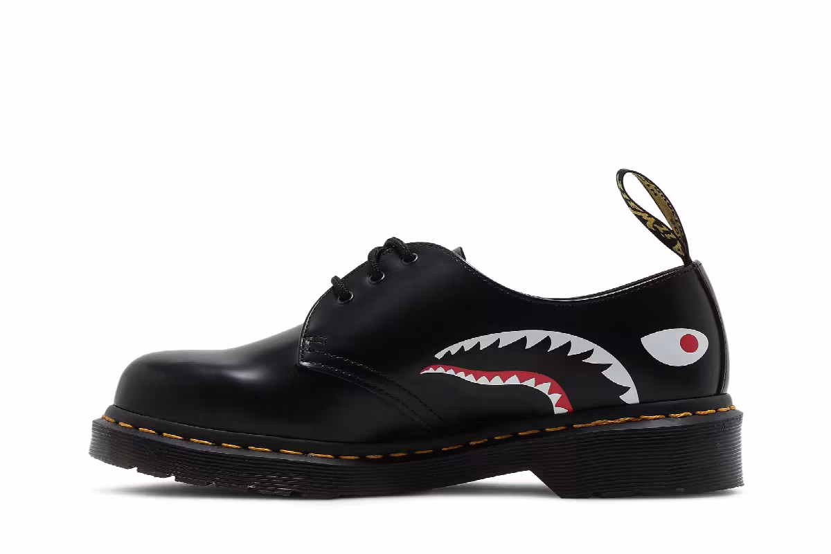 BAPE x Mastermind Japan x Dr. Martens 1461 Skull, view 4