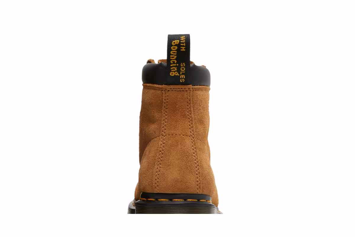Stussy x Dr. Martens 939 Suede Ankle Boots Chestnut, view 8