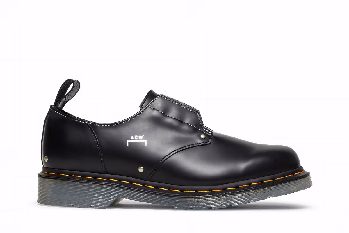 A-Cold-Wall* x Dr. Martens 1461 Iced Black, view 2
