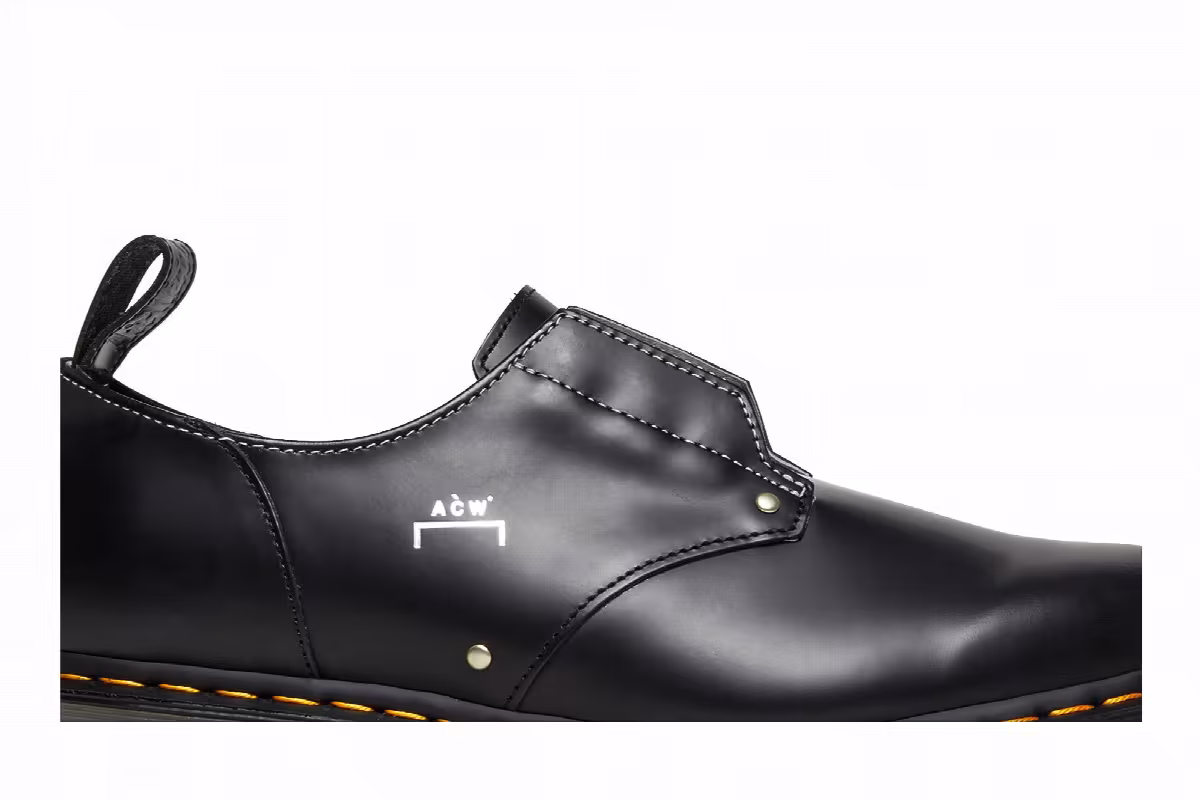 A-Cold-Wall* x Dr. Martens 1461 Iced Black, view 3