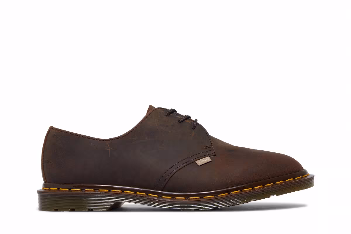 JJJJound x Dr. Martens Archie 2 Dark Brown, view 2