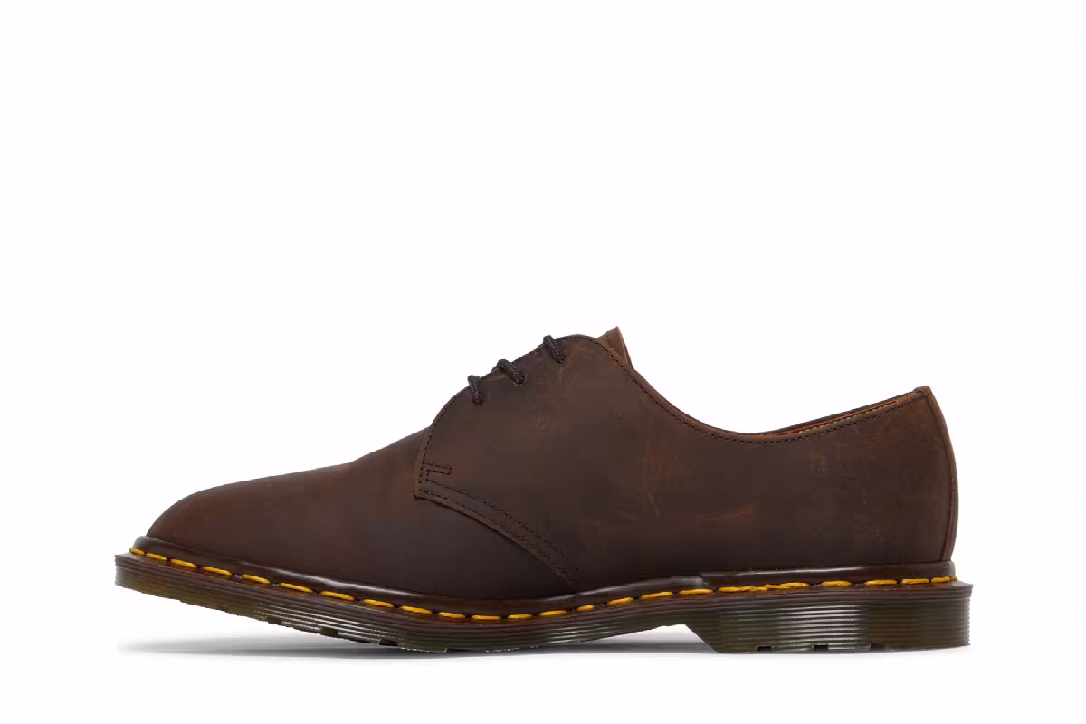 JJJJound x Dr. Martens Archie 2 Dark Brown, view 4