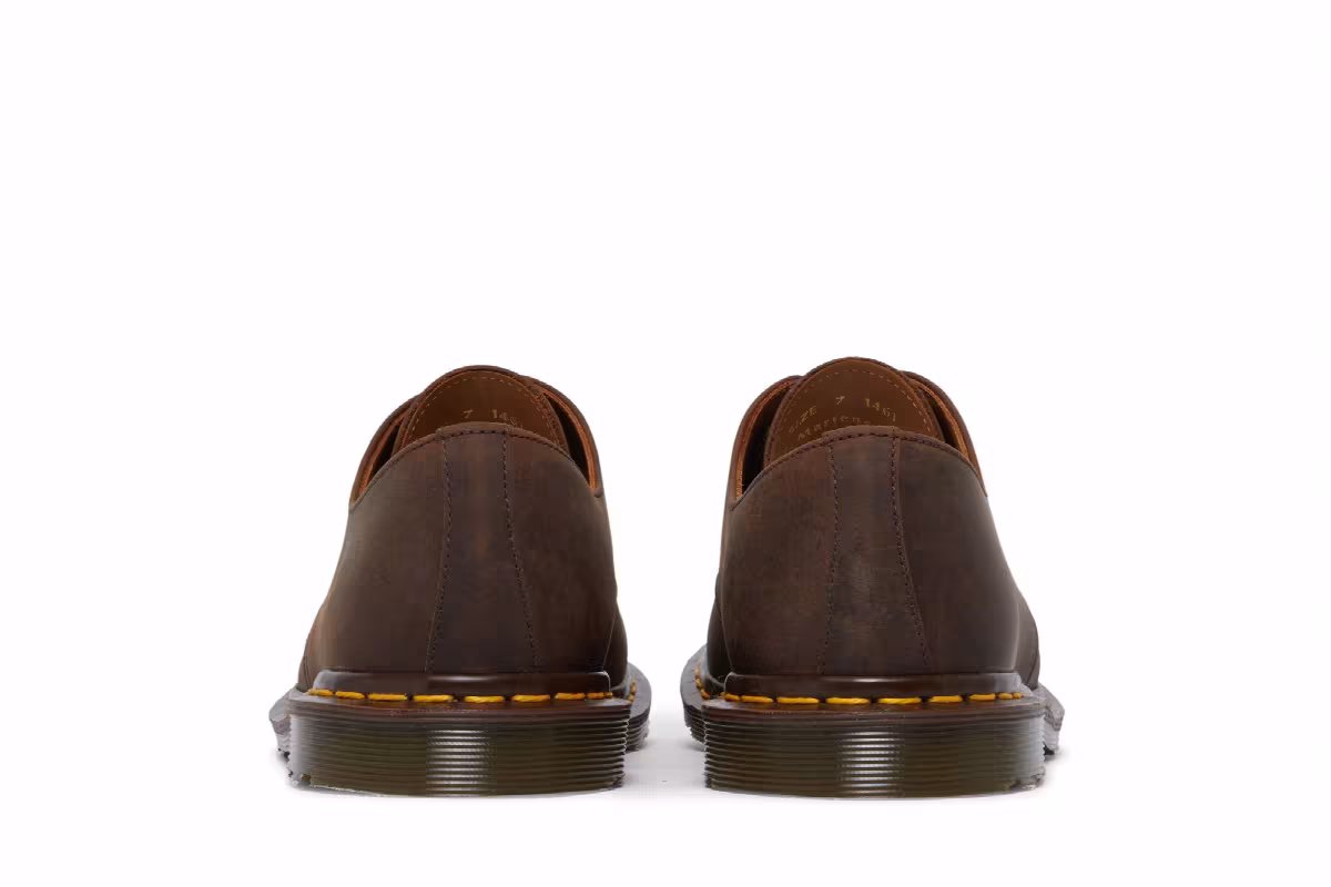 JJJJound x Dr. Martens Archie 2 Dark Brown, view 7