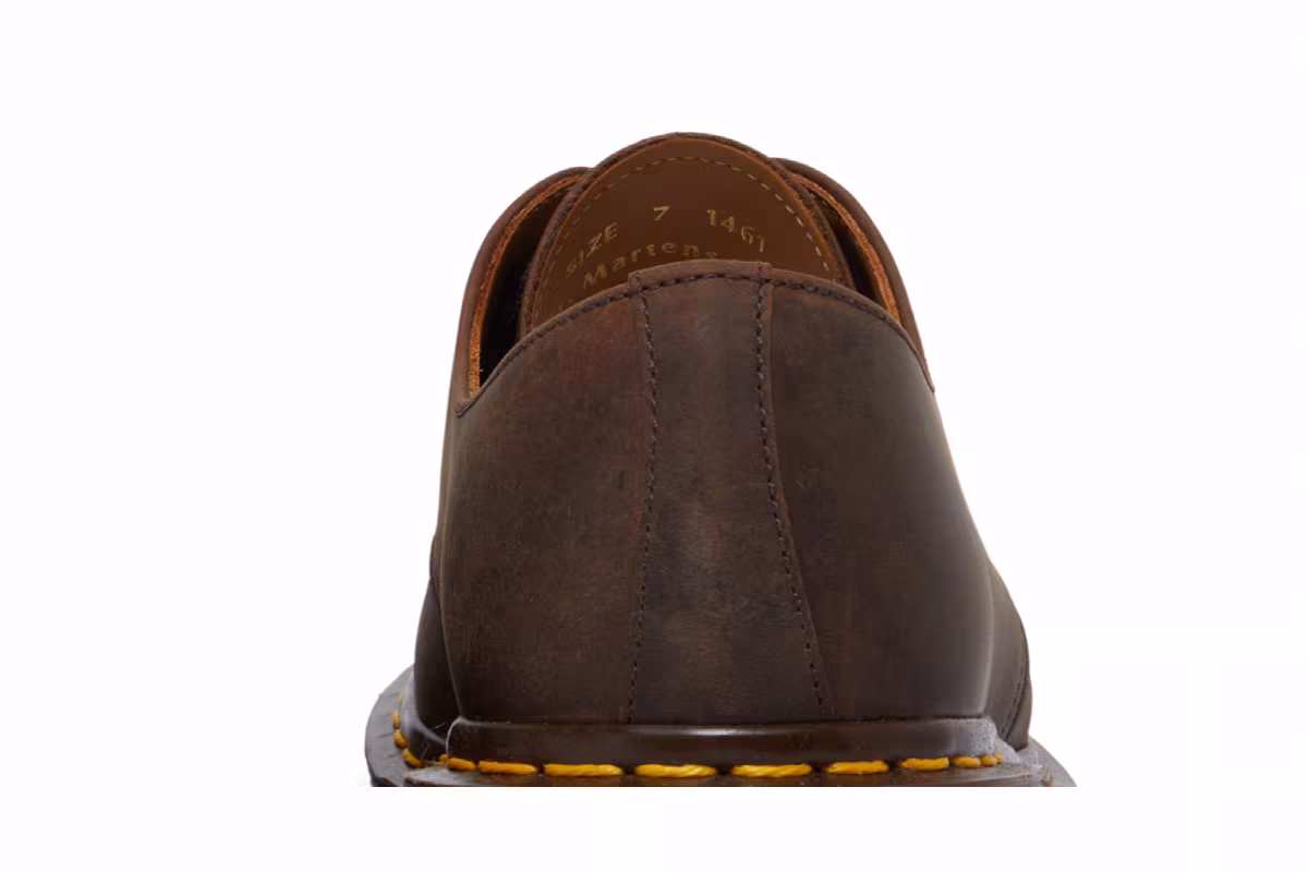 JJJJound x Dr. Martens Archie 2 Dark Brown, view 8