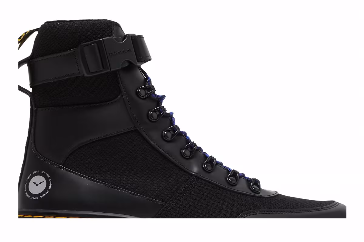 Atmos x Dr. Martens Combs Tech Boot Black, view 3