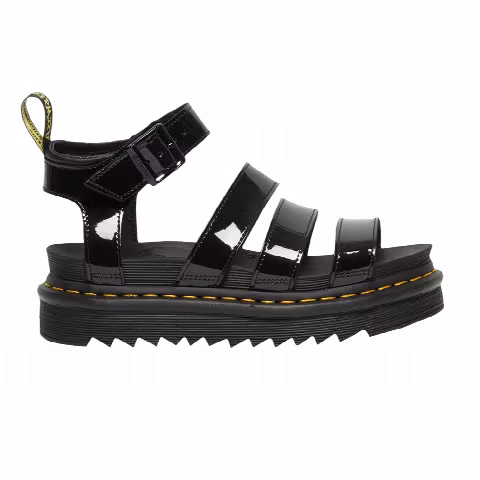 Dr. Martens Wmns Blaire Patent Leather Strap Sandal 'Black'