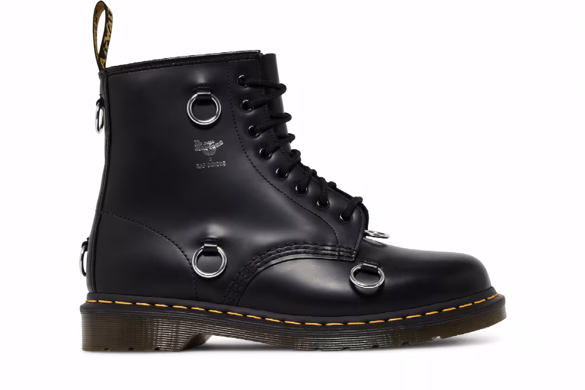 Dr. Martens Raf Simons x 1460 Smooth Black, view 2