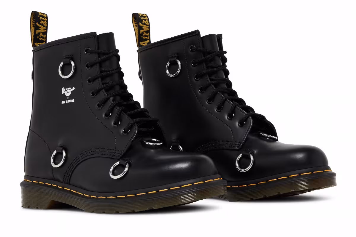 Dr. Martens Raf Simons x 1460 Smooth Black, view 9