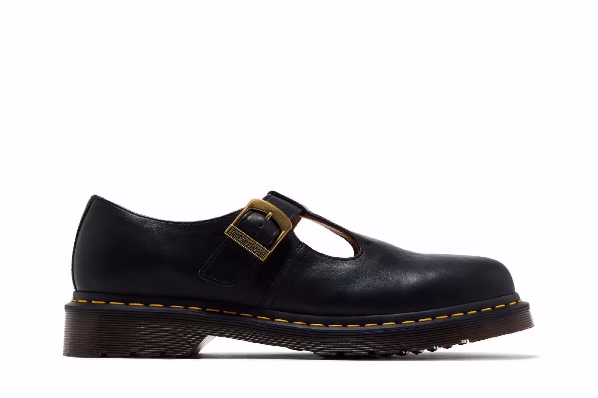Dr. Martens T-Bar Mary Jane Black, view 2