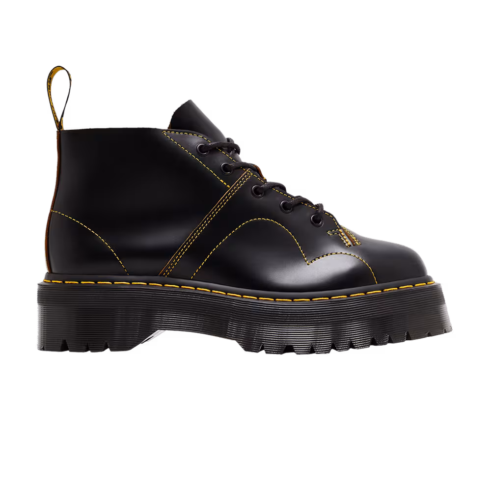 Dr. Martens Church Platform Monkey Boot Black