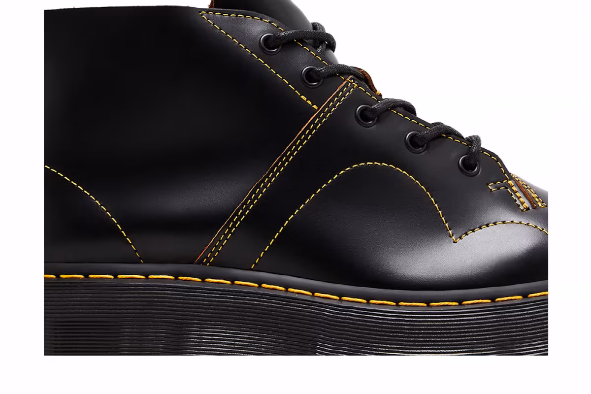 Dr. Martens Church Platform Monkey Boot Black, view 3