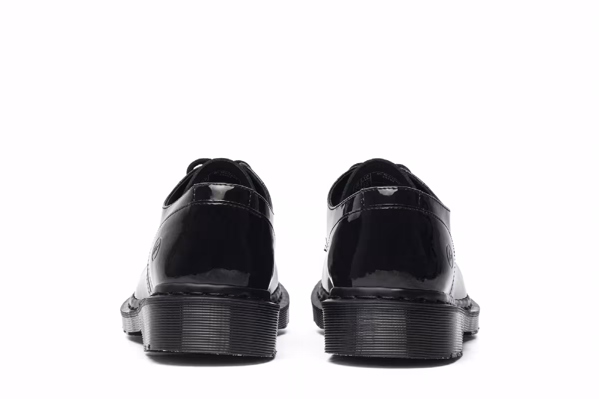 Fragment Design x Dr. Martens Hollingborn Patent Black, view 7