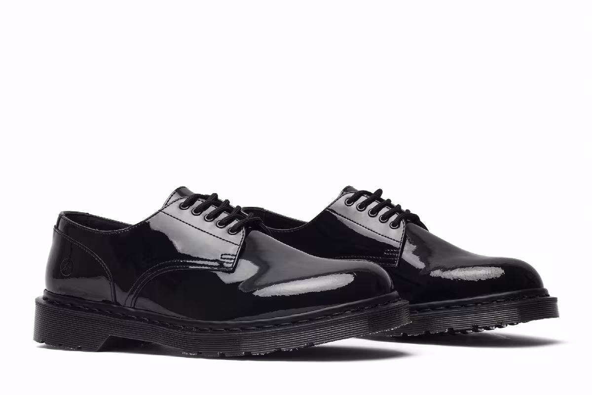 Fragment Design x Dr. Martens Hollingborn Patent Black, view 9