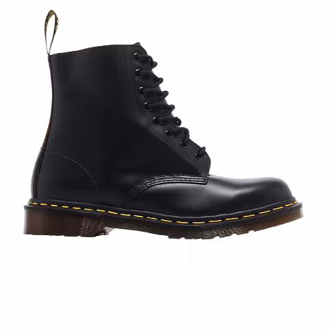 Dr. Martens 1460 Vintage Made In England Lace Up Boot 'Black Quilon'