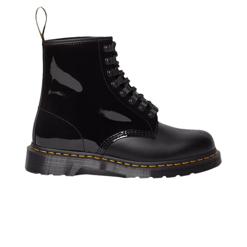 Pleasures x Dr. Martens 1460 Smooth Patent Lamper Black