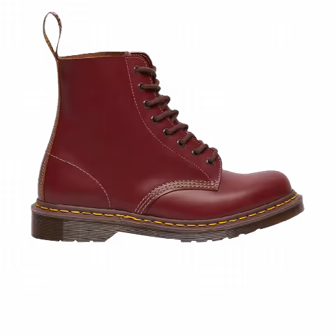 Dr. Martens 1460 Vintage Made In England Lace Up Boot 'Oxblood Quilon'