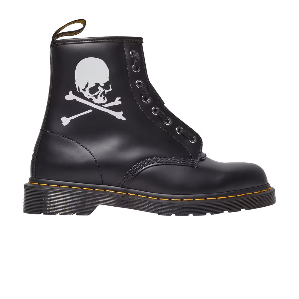 Mastermind World x Dr. Martens 1460 Leather Boots Black Skull