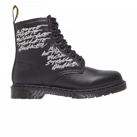 Futura Laboratories x Dr. Martens 1460 'Embroidered Black'