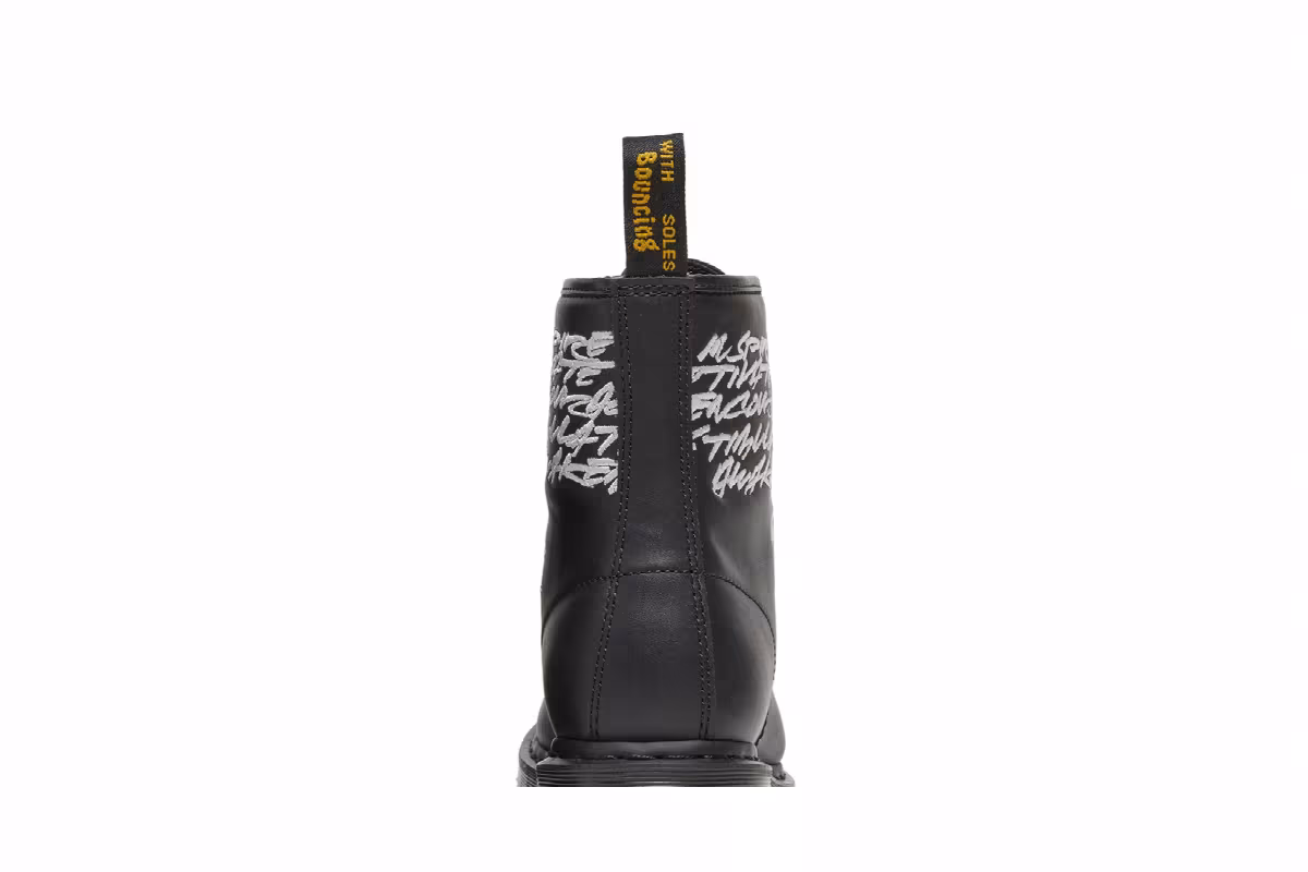 Futura Laboratories x Dr. Martens 1460 Embroidered Black, view 8