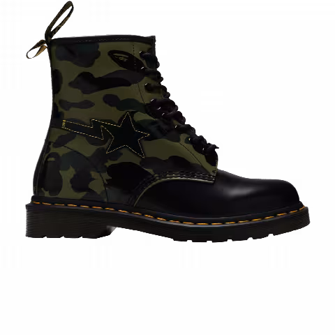 A Bathing Ape x Dr. Martens 1460 Zip 'Camo'