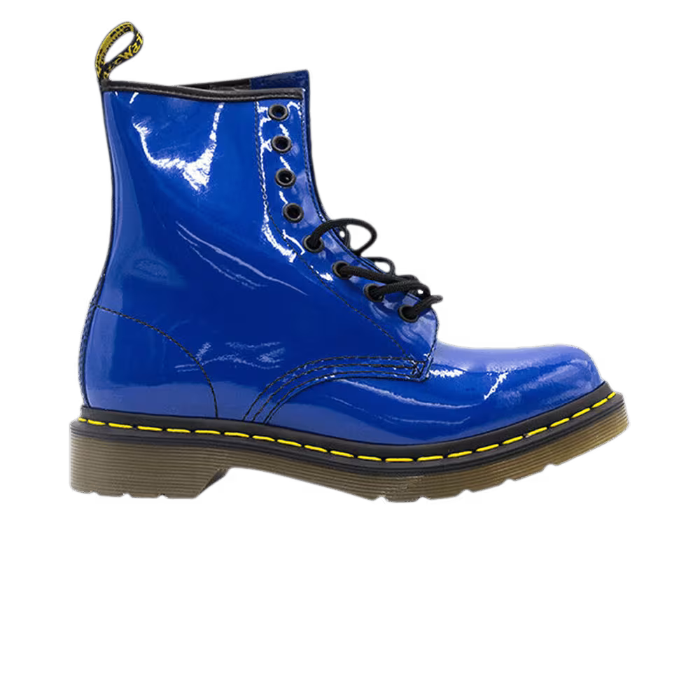Dr. Martens Women's 1460 Patent Lamper Royal Blue