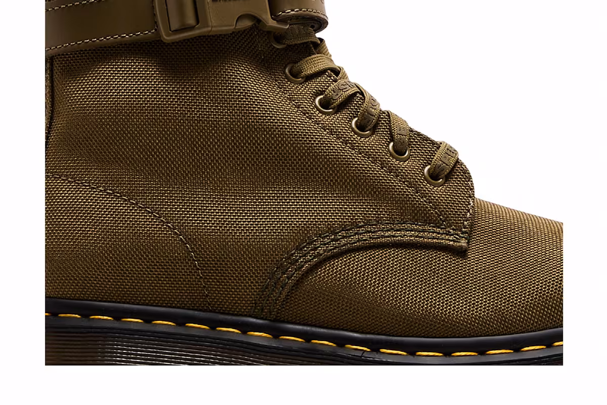 Futura Laboratories x Dr. Martens 1460 Olive, view 3
