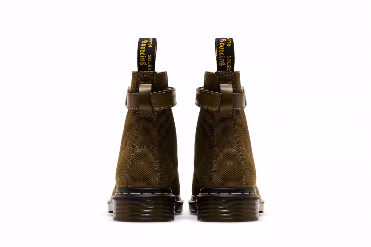 Futura Laboratories x Dr. Martens 1460 Olive, view 7