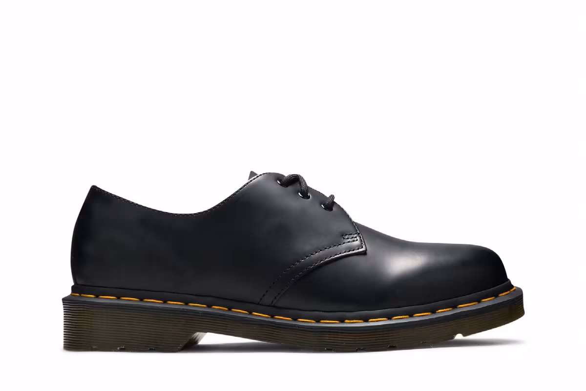Dr. Martens 1461 Black Smooth, view 2