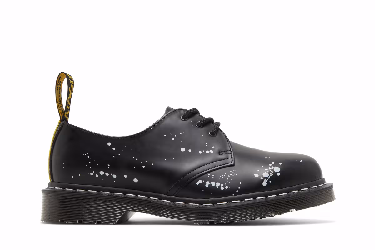 Neighborhood x Dr. Martens 1461 Made In England Paint Splatter, view 2