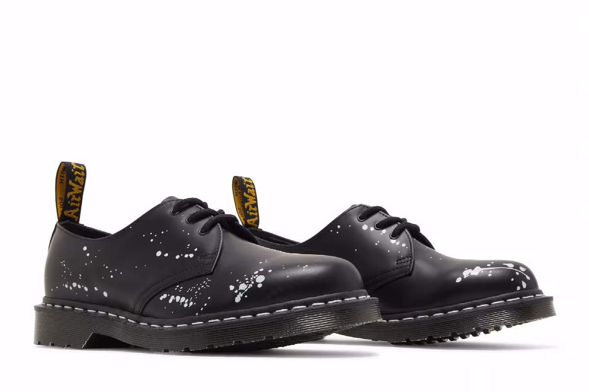 Neighborhood x Dr. Martens 1461 Made In England Paint Splatter, view 9