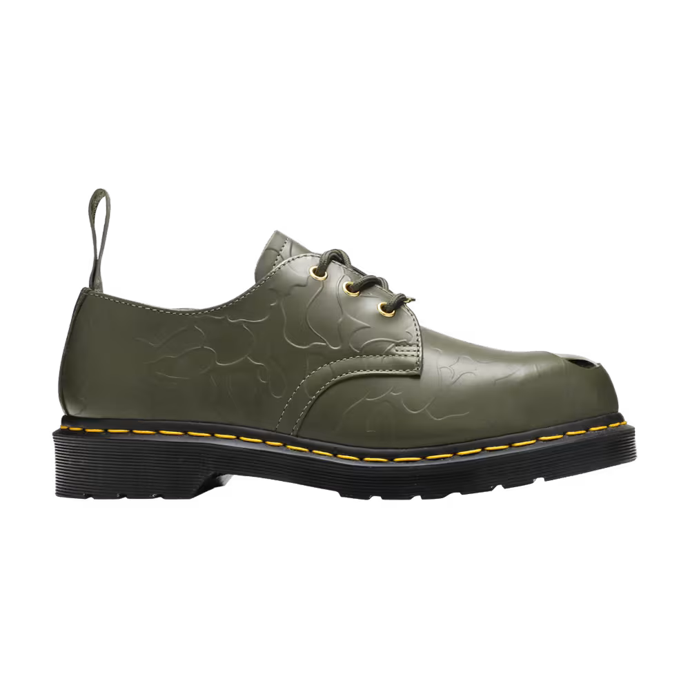 Bape x Dr. Martens Emboss 1461 Khaki