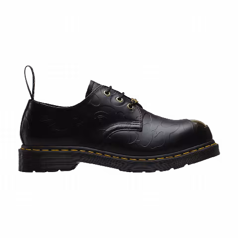 A Bathing Ape x Dr. Martens Emboss 1461 'Black Camo'