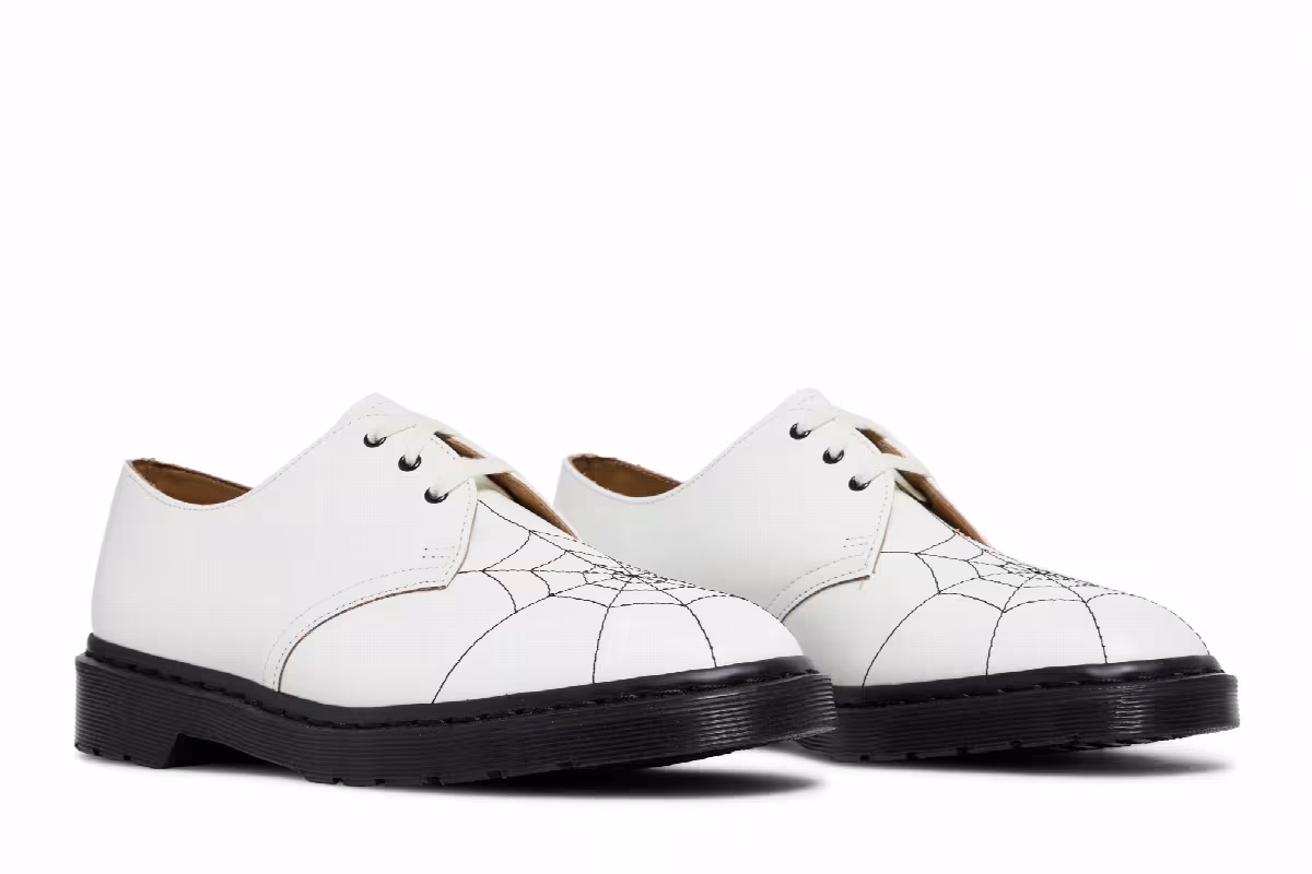 Supreme x Dr. Martens 1461 Spiderweb - White, view 9