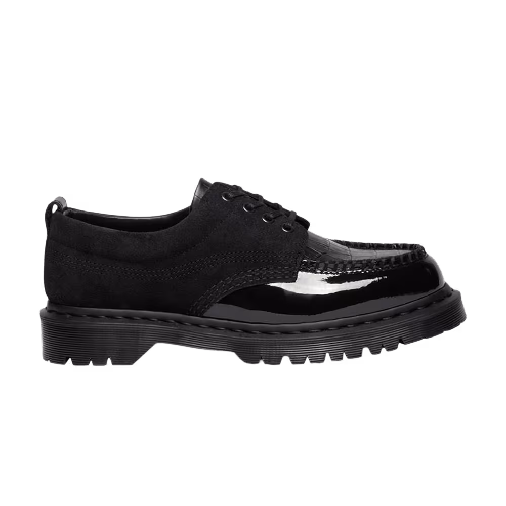 BEAMS x Dr. Martens Lowell Moc Toe Black