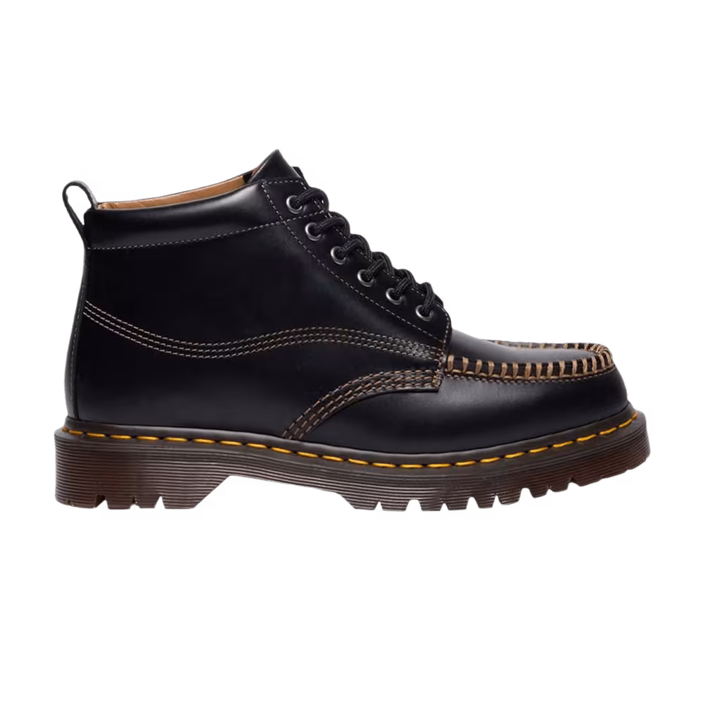 Dr. Martens Lowell Chukka Moc Toe Ankle Boot Black