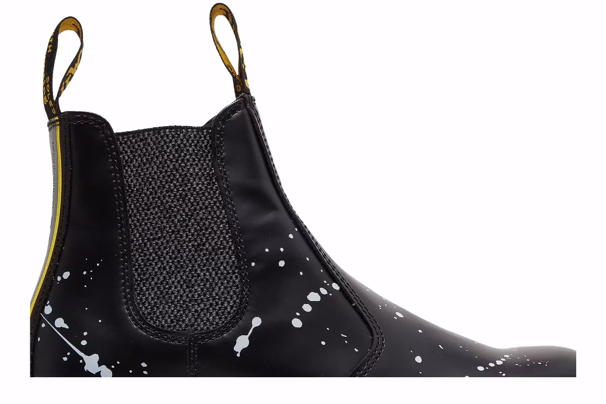 Dr. Martens Neighborhood x 2976 Made In England Chelsea Paint Splatter, view 3