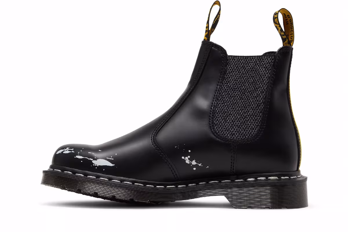 Dr. Martens Neighborhood x 2976 Made In England Chelsea Paint Splatter, view 4