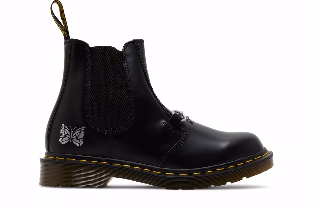 Needles x Dr. Martens 2976 Snaffle Chelsea Black, view 2