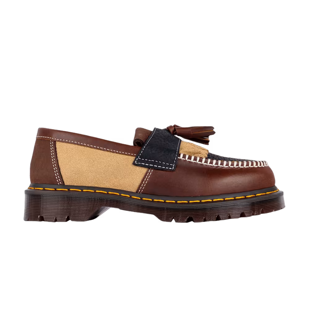 Dr. Martens Adrian Patchwork Butterscotch Dark Brown
