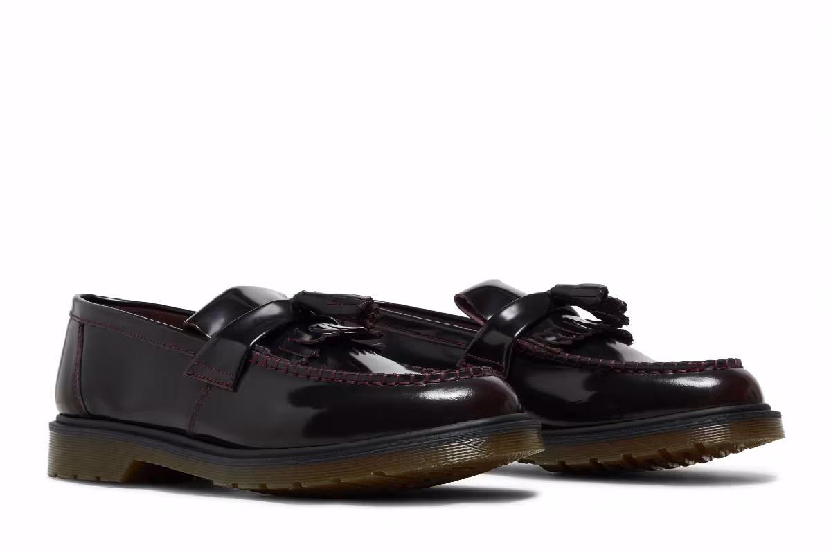 Dr. Martens Pre-Owned Adrian Arcadia Cherry Red, view 9
