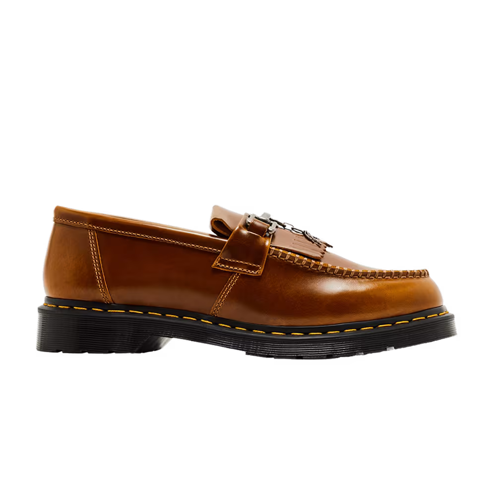 Dr. Martens Adrian Bone Snaffle Analine Loafer Mustard