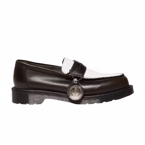 Dr. Martens Penton Two-Tone Loafer 'Olive White'